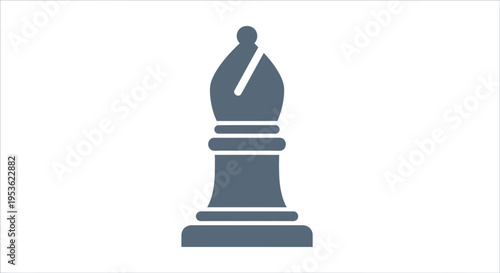 Gray chess piece king closeup.