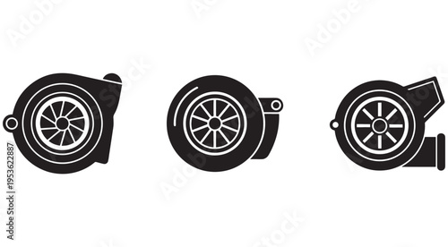 Turbochargers with different angles and orientations for engine performance and efficiency  turbocharger designs for automotive and industrial applications
