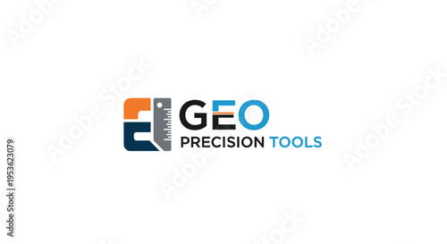 Precision tools company logo design.
