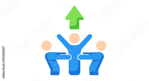 People teamwork support helping hands.