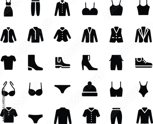 Black silhouette of human figures in various poses and activities black silhouette human figures people simple minimal flat monochrome standing