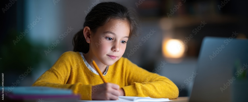 Obraz premium In-depth home study times boost tailored learning results effectively