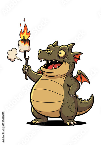 Toasty Marshmallow Dragon