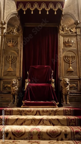 Grand Ancient Throne of David for the Son of God
