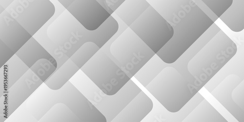 Abstract gradient gray geometric background suitable for websites, banners. White abstract template. Modern elegant white gray banner with creative design. Vector abstract graphic triangle.