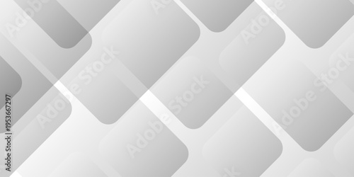 Abstract gradient gray geometric background suitable for websites, banners. White abstract template. Modern elegant white gray banner with creative design. Vector abstract graphic triangle.