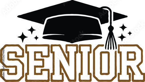 Graduation Celebration T-Shirt Design – Class of Year Typography