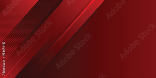 Red abstract background with diagonal layered gradients