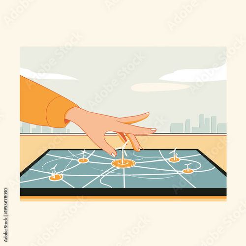 Interactive Smart Grid Dashboard with Tactile Energy Controls