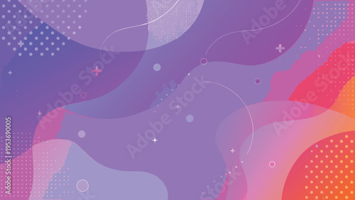 Abstract colorful background with fluid shapes and subtle textures