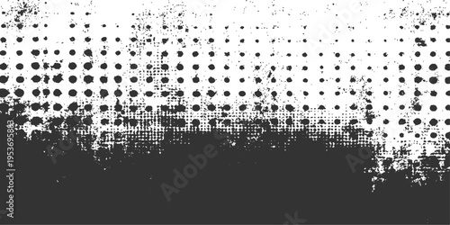 An abstract pattern texture with a grunge design, creating a striking contrast between light and dark elements.