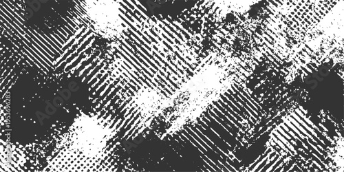 Abstract textured pattern, graphic art that creates an engaging visual effect, with a dynamic play of light and shadow, evoking a sense of depth and complexity.