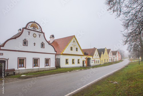 Holasovice - probably the most beautiful village in the Czech Republic. It is famous for its preserved medieval urban layout and Baroque buildings. The village is included in the UNESCO World Heritage