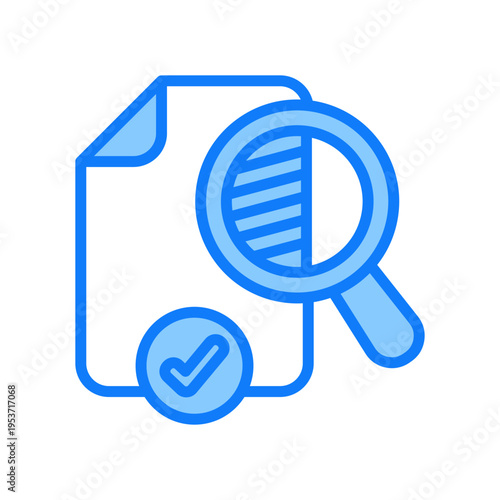 Transparency blue icon 