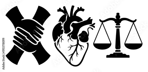 Unity, Compassion, and Justice: A Symbol of Societal Values