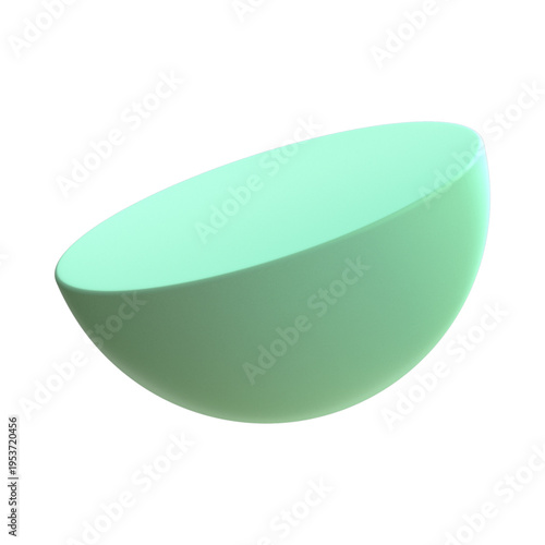 green pills isolated on white bowl