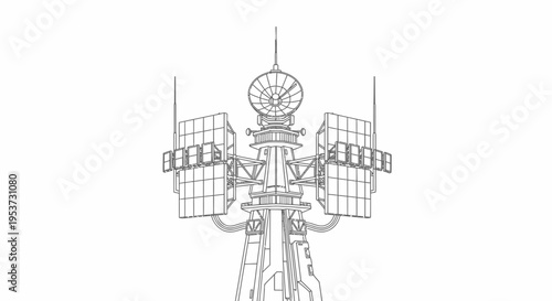 Advanced Radar System Installation, Communication Technology Tower
