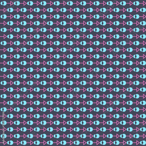 Abstract Moon Phase Pattern