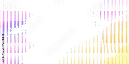 Abstract blue halftone and grunge vector pattern design with digital technology shapes and network data lines for a modern business web wallpaper backdrop