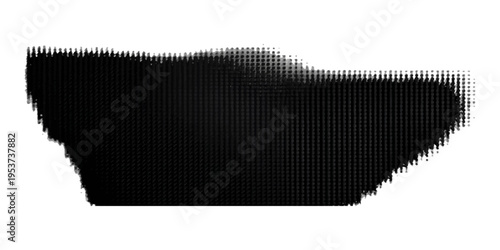 Black and white fabric texture background featuring an isolated plastic hairbrush and a wooden comb as essential beauty tools for professional hair care on a clean white background