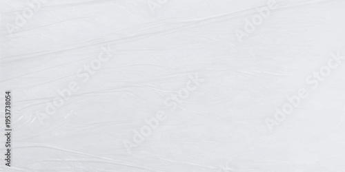 A clean closeup of white old paper texture featuring a cold winter frost pattern and blank snow surface for a seasonal backdrop design
