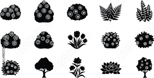 Nature and Garden Plant Icons