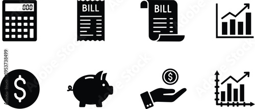 Financial Business and Accounting Icons