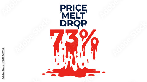 Price Melt Drop with 73% Discount