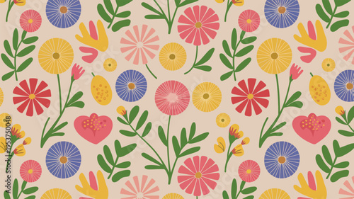 easter seamless pattern