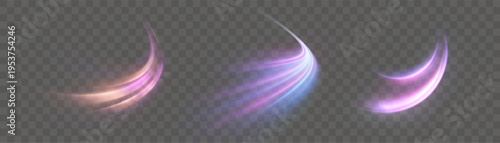 Smooth, glowing curves symbolize speed, energy, and technology. Vibrant abstract swirls for modern designer backgrounds.