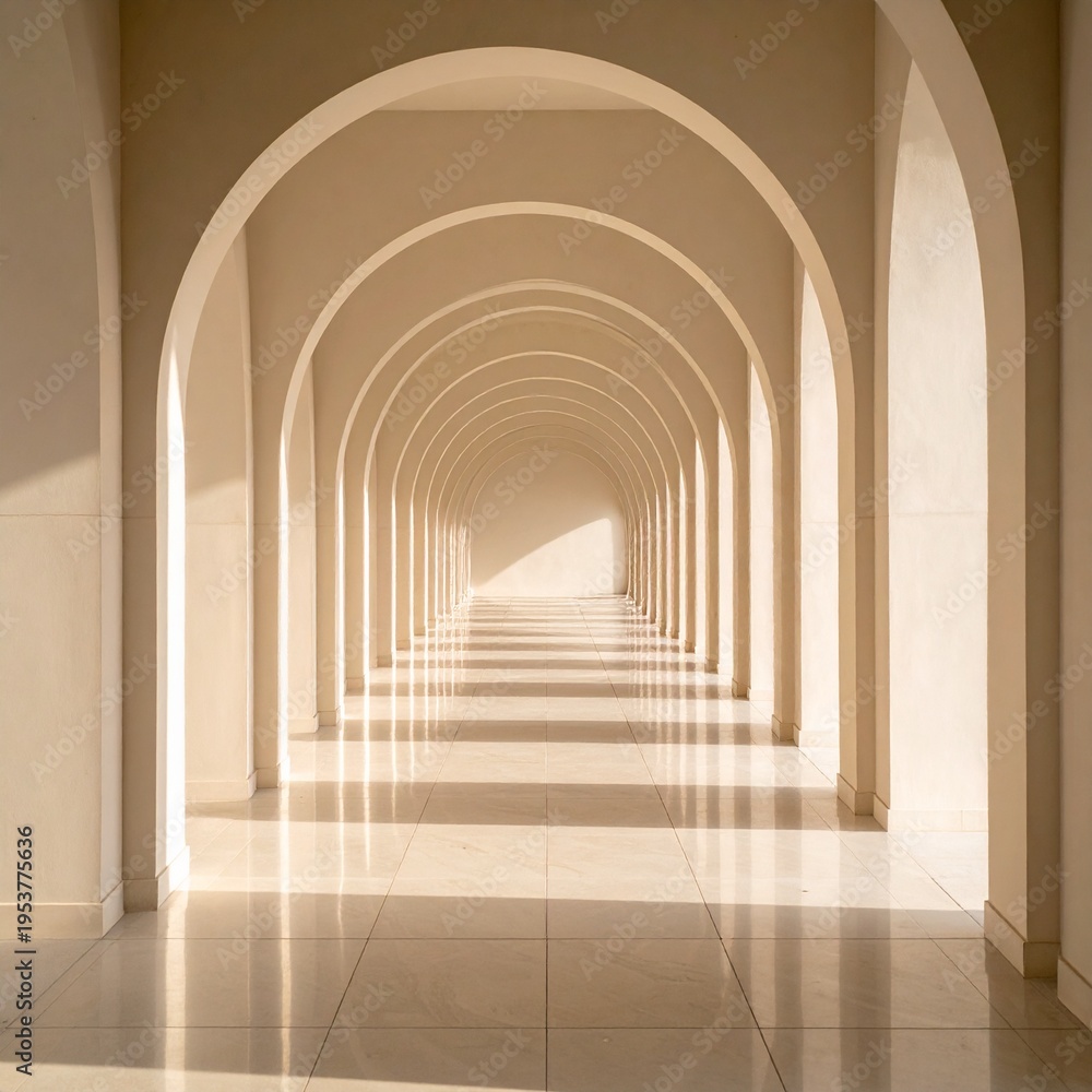 Obraz premium Archway corridor