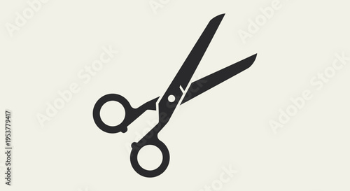 Scissors cutting tool for crafts.