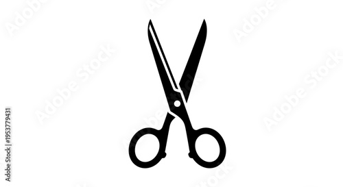 Scissors cutting tool for crafts.