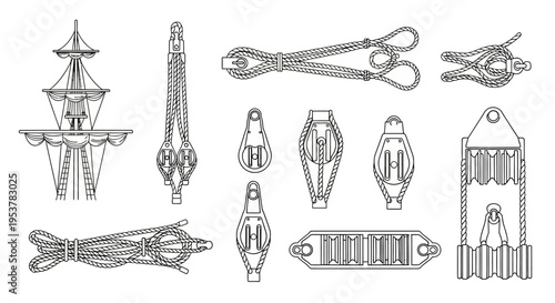 Collection of various metal fasteners and tools.