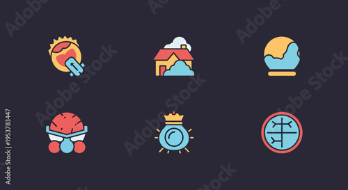 Business icons for web and apps.