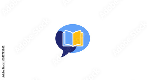 Conceptual illustration of knowledge dissemination through visual communication