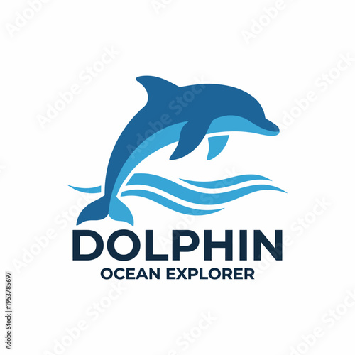 This dynamic image depicts a dolphin jumping gracefully above waves, capturing the beauty of marine life and the exhilarating adventure of ocean exploration.