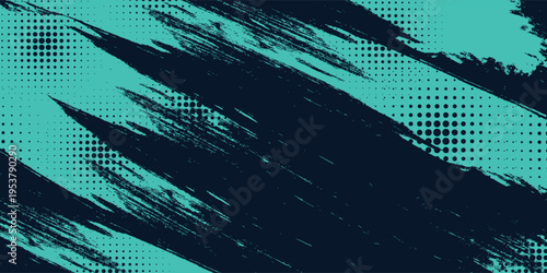 Minimal Abstract turquoise Grunge Scratch Background Template.