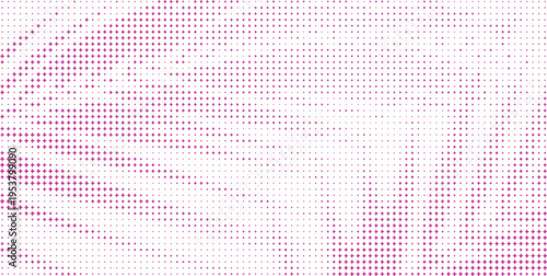 Magenta Plus Sign Halftone Pattern Gradient White Background, Magenta Cross Halftone Texture Bright Abstract Background