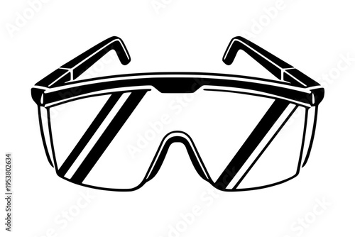 Protective Safety Goggles for Eye Protection in Industrial Environments