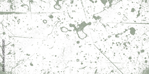Light gray grunge splatter texture overlay with subtle scratches and ink spots for modern design backgrounds with scratch texture