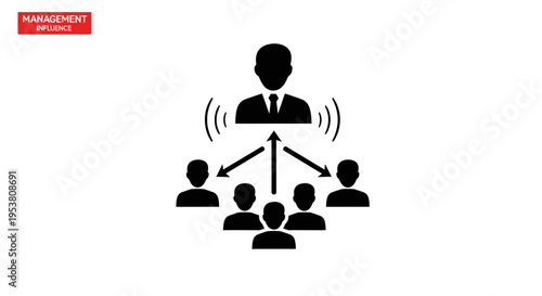 Businessman leading a team discussion.