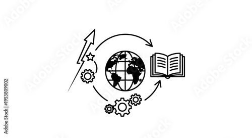 Education and learning concept icon.