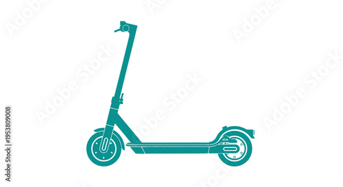 Electric scooter with foldable handlebar.