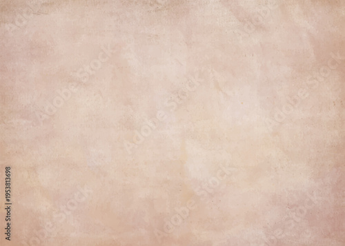 Beige vintage old paper texture background, grunge aged crumpled parchment