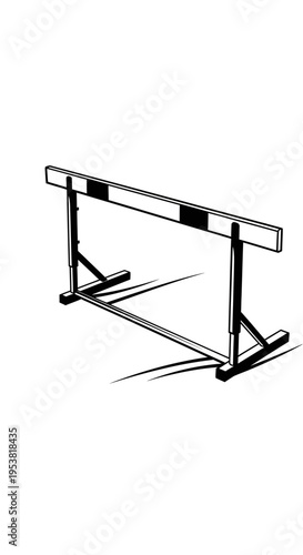 Athletic Track Hurdle for Racing and Sports Training