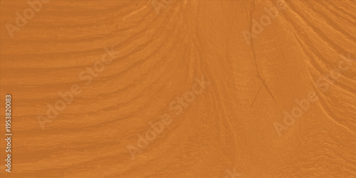 Brown wood grain texture background with wavy abstract lines, organic amber timber surface pattern