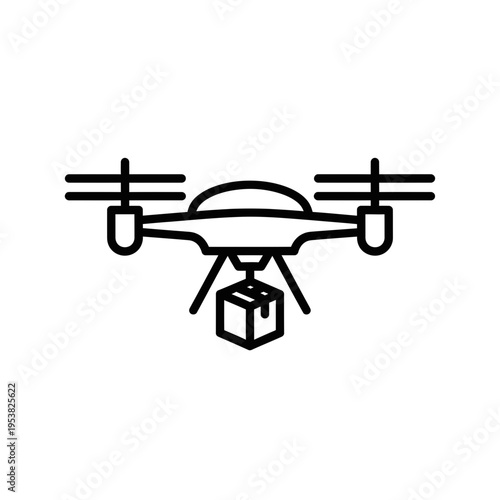 Drone Delivery Icon