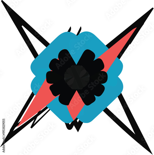 Office workers giving high five celebrating teamwork and collaboration, employees cooperating and working together in professional environment illustration