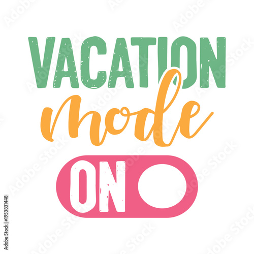 Vacation Mode On Svg